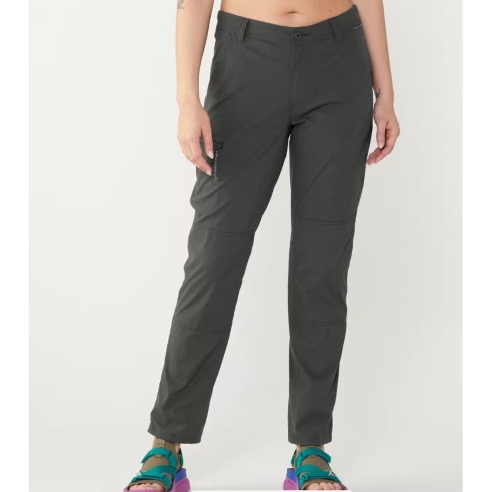 REI Co-op Trailmade Hiking Pants Womens 8 Gray Stretch Outdoor Trekking Utility